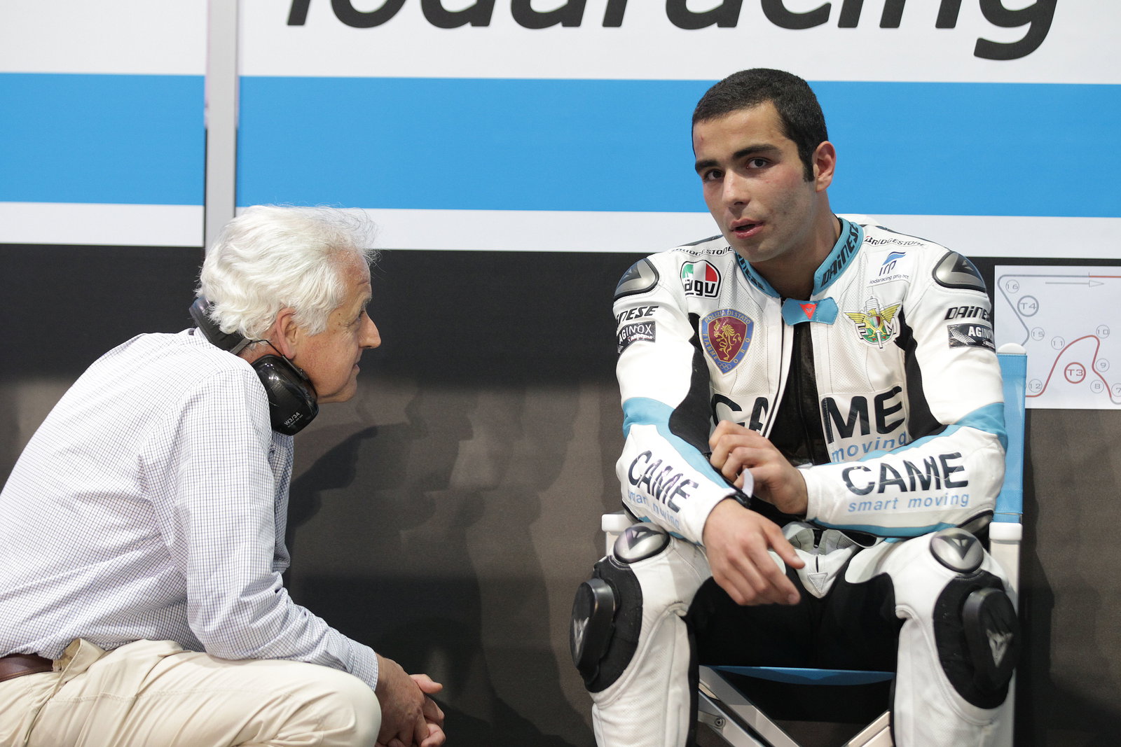 Sacchi and Petrucci, Qatar MotoGP 2012