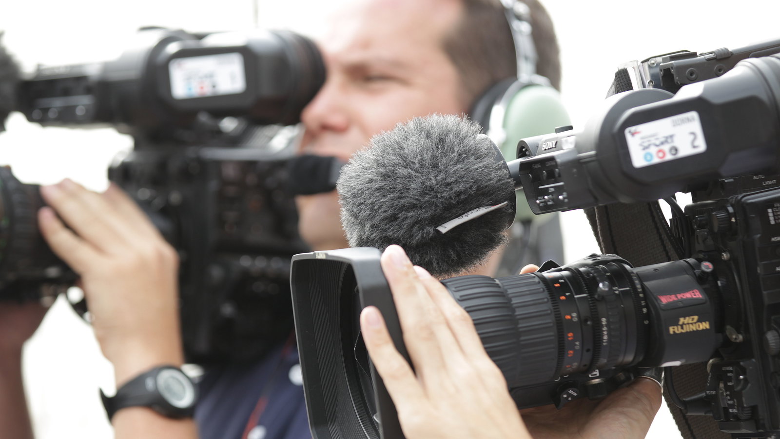 TV cameras, Qatar MotoGP 2012