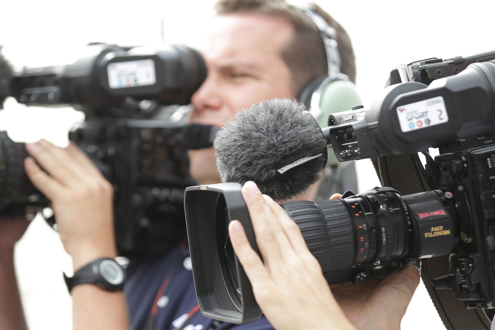 TV cameras, Qatar MotoGP 2012