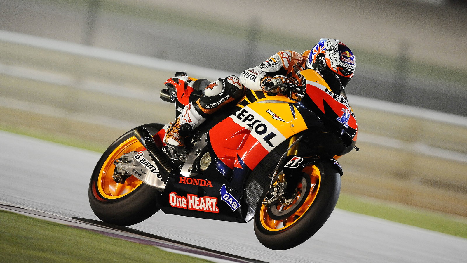 Stoner, Qatar MotoGP 2012