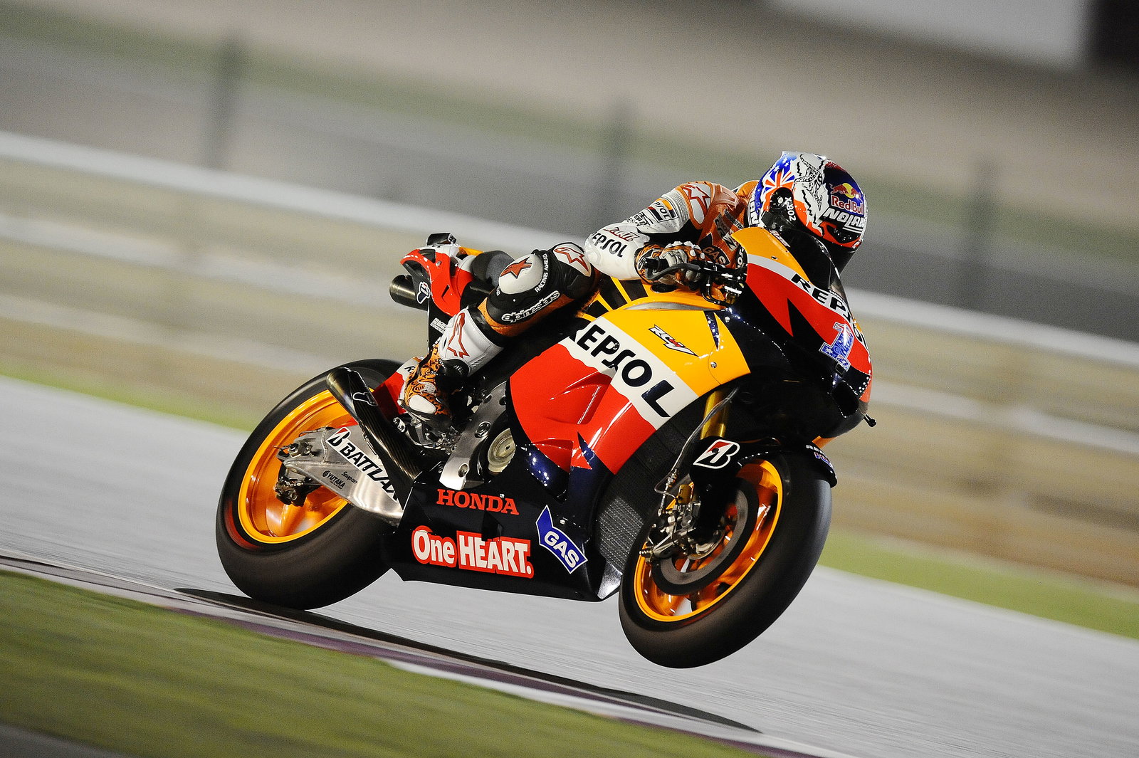 Stoner, Qatar MotoGP 2012