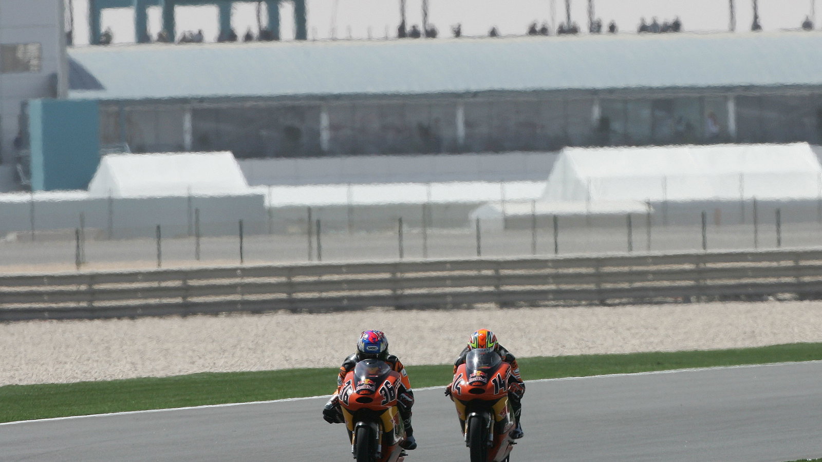 Kallio and Talmacsi, Qatar 125GP