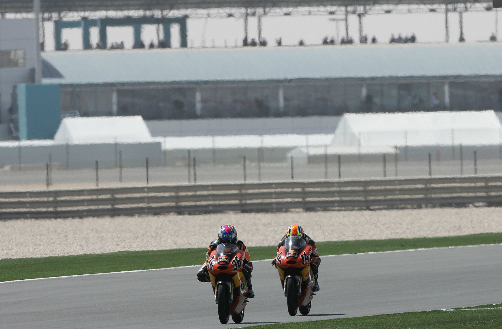 Kallio and Talmacsi, Qatar 125GP