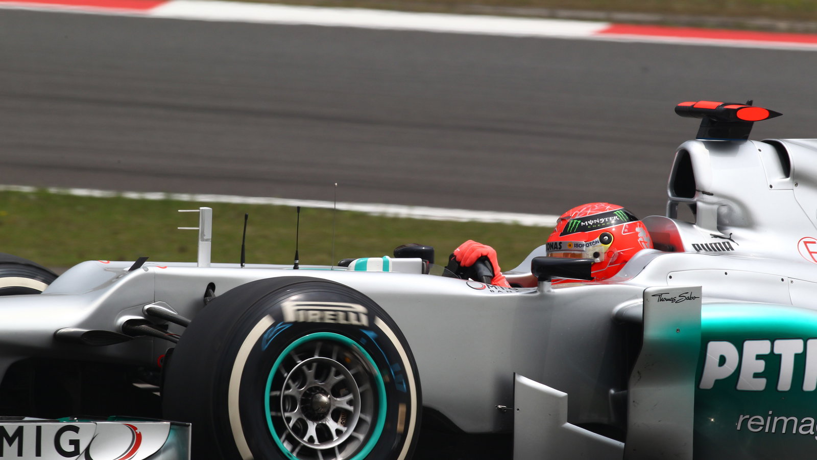 14.04.2012 - Free Practice 3, Michael Schumacher (GER) Mercedes AMG F1 W03