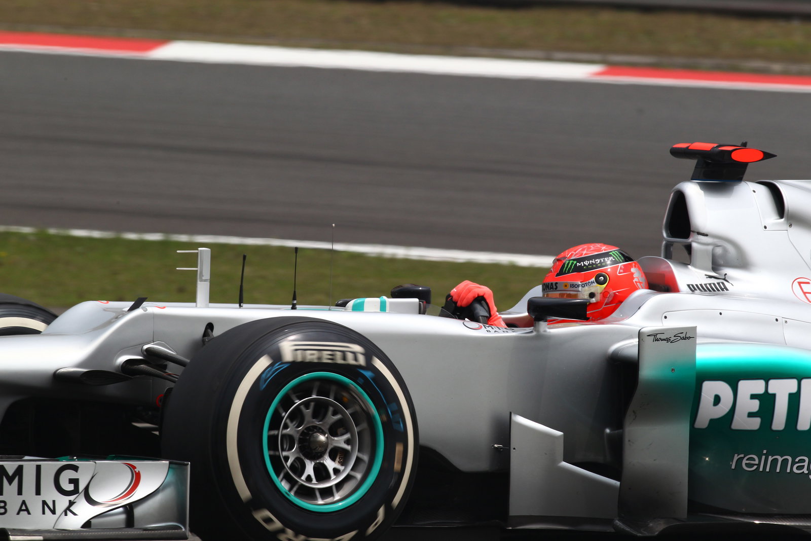 14.04.2012 - Free Practice 3, Michael Schumacher (GER) Mercedes AMG F1 W03
