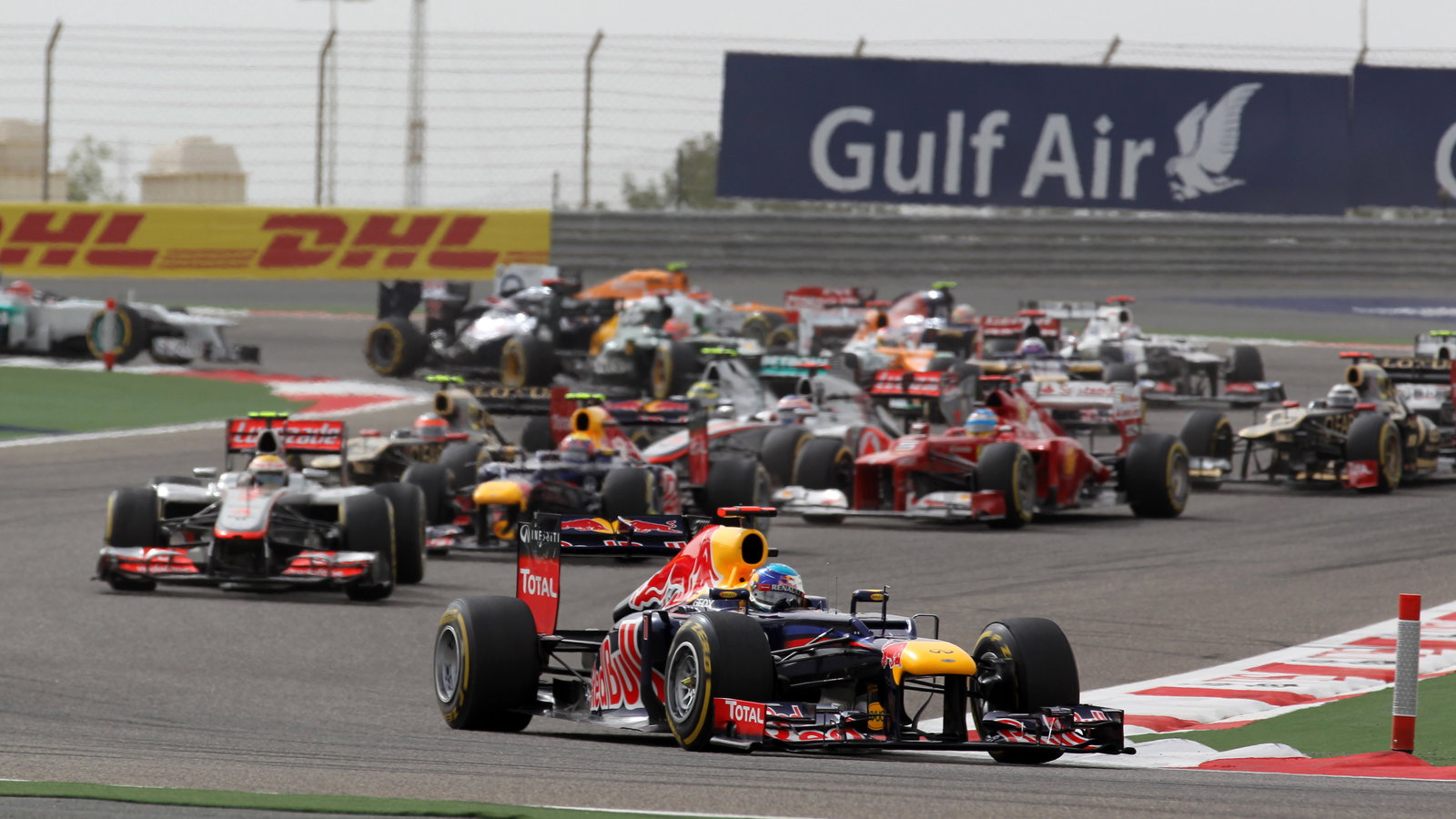 22.04.2012- Race, Sebastian Vettel (GER) Red Bull Racing RB8