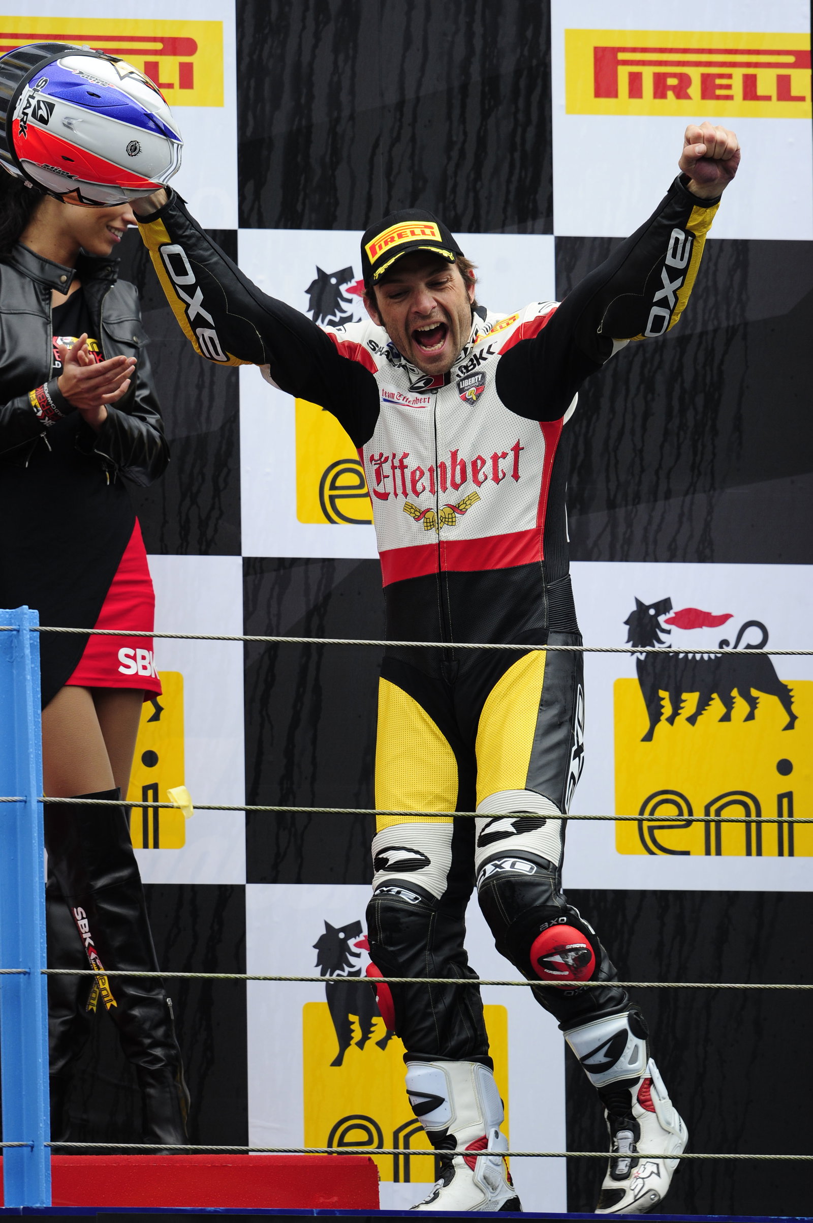 Guintoli, Dutch WSBK Race 1 2012