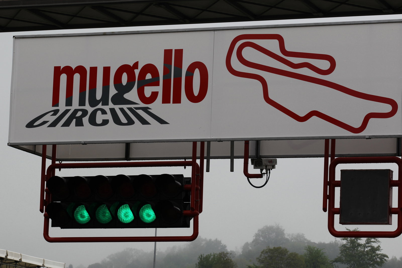 Mugello circuit sign 01.05.2012. Formula 1 World Championship, Testing, Mugello, Italy