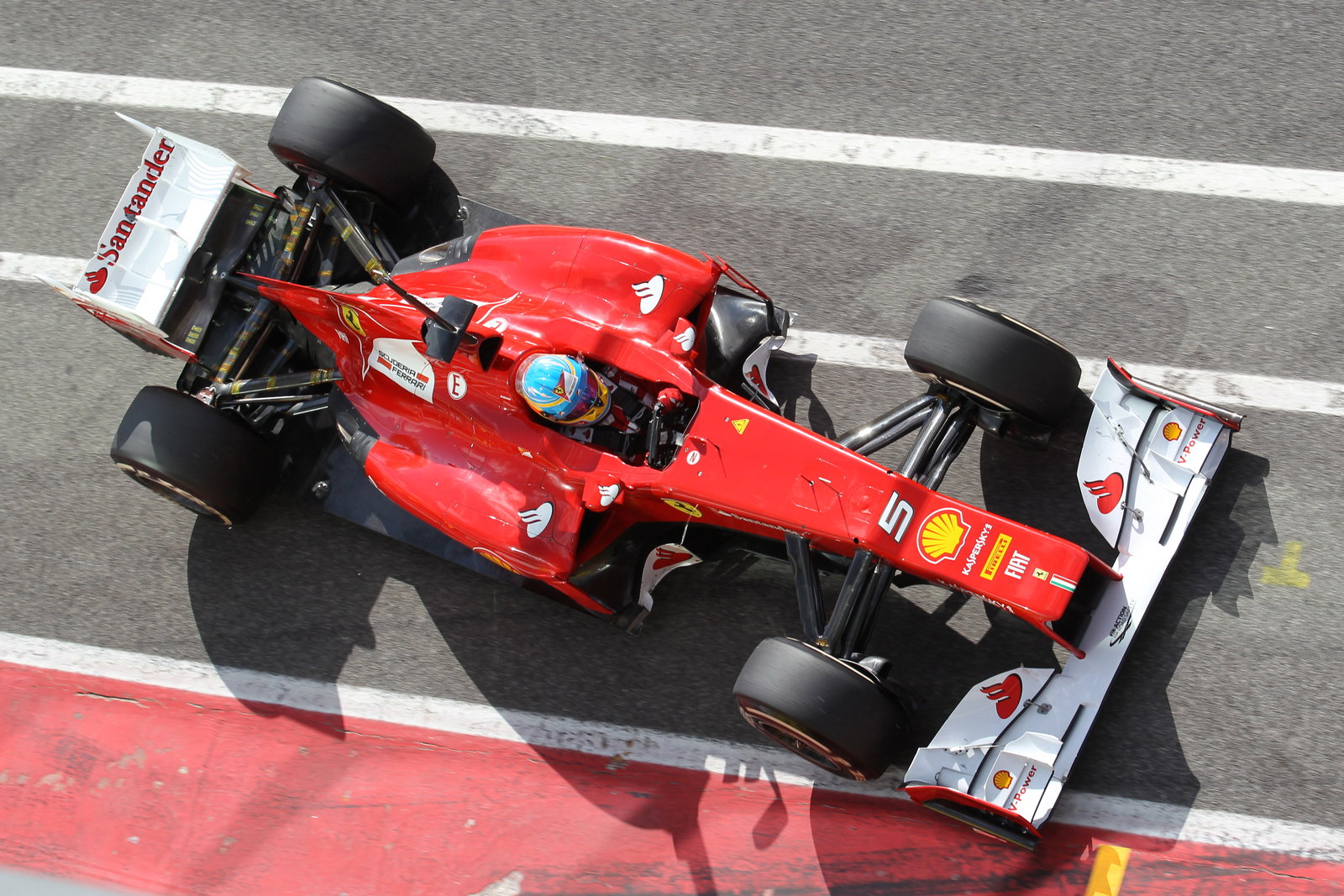 Fernando Alonso (ESP), Scuderia Ferrari 03.05.2012. Formula 1 World Championship, Testing, Mugello,