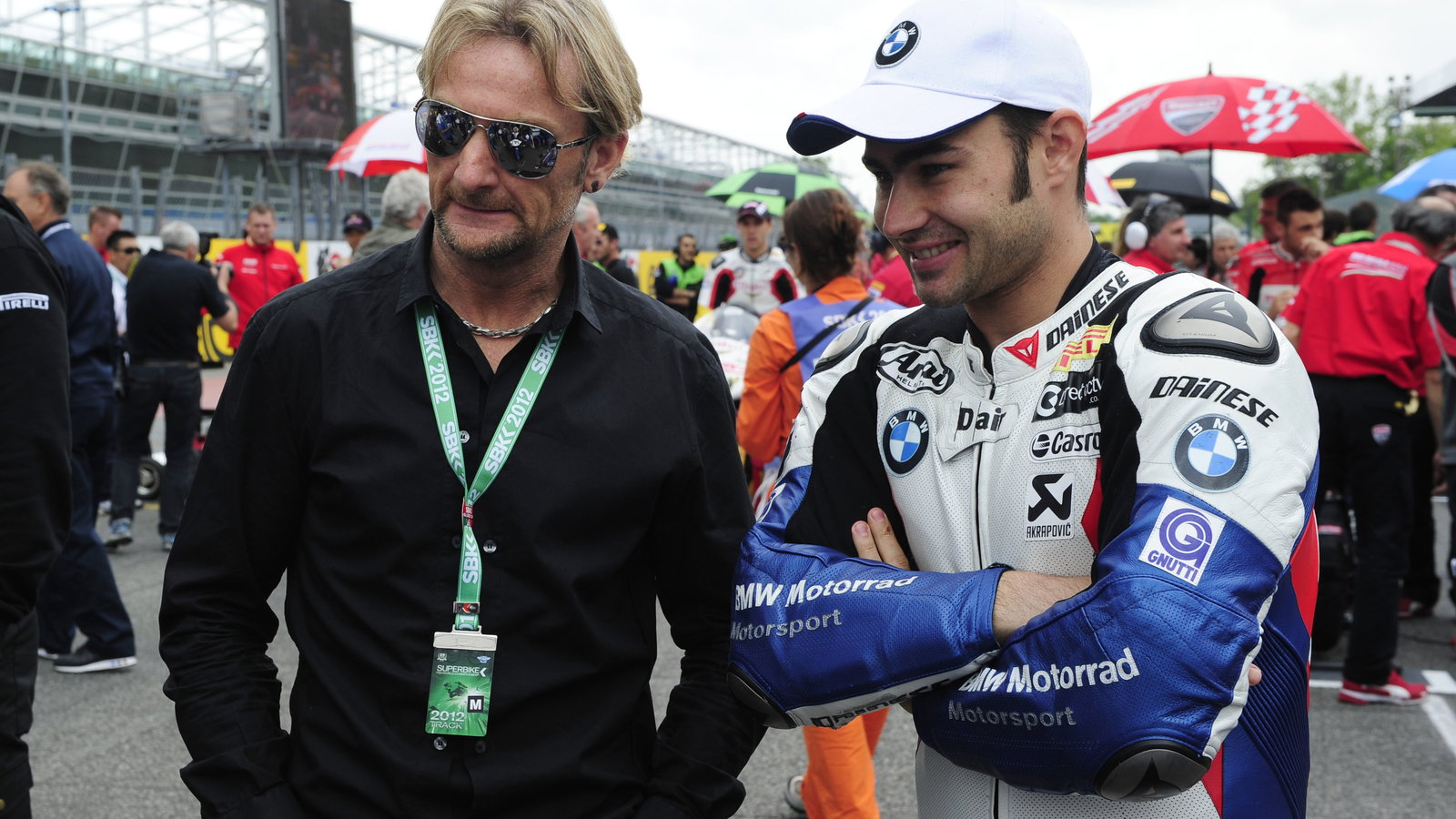 Fogarty, Haslam, Italian WSBK Race 1 2012