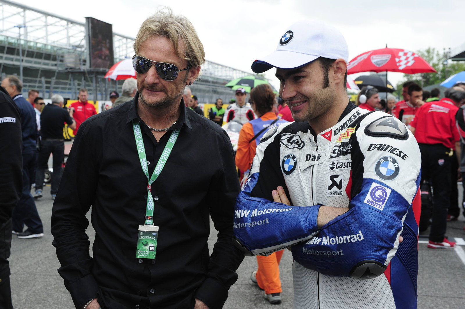 Fogarty, Haslam, Italian WSBK Race 1 2012