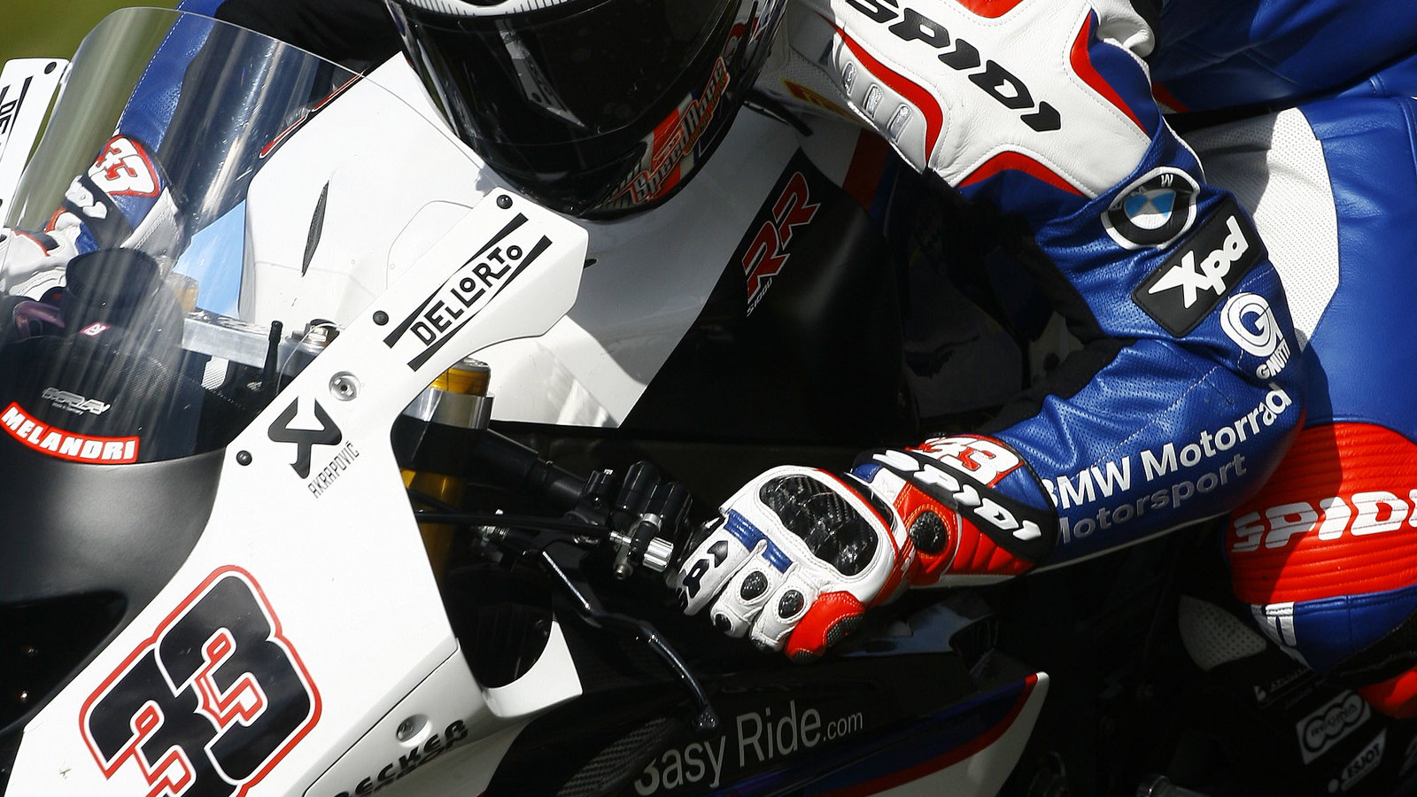 Melandri, Donington WSBK, 2012