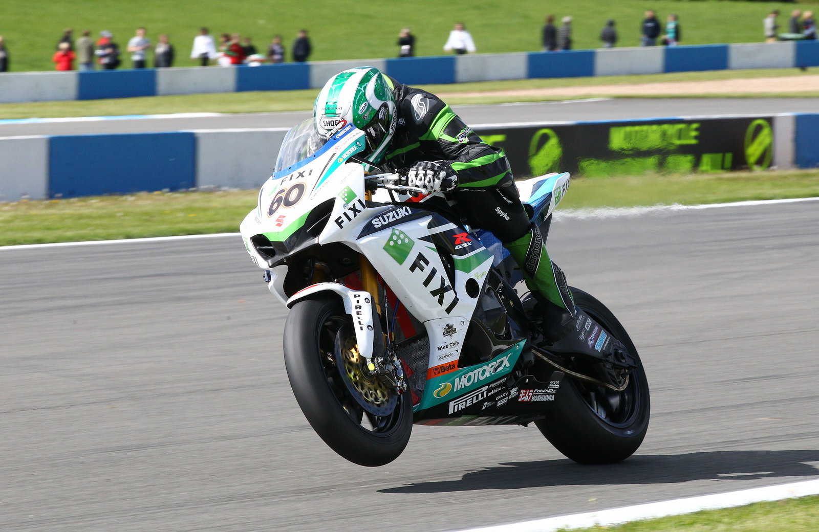 Hickman, Donington WSBK 2012