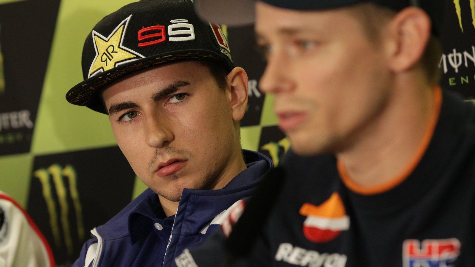 Lorenzo and Stoner, French MotoGP 2012