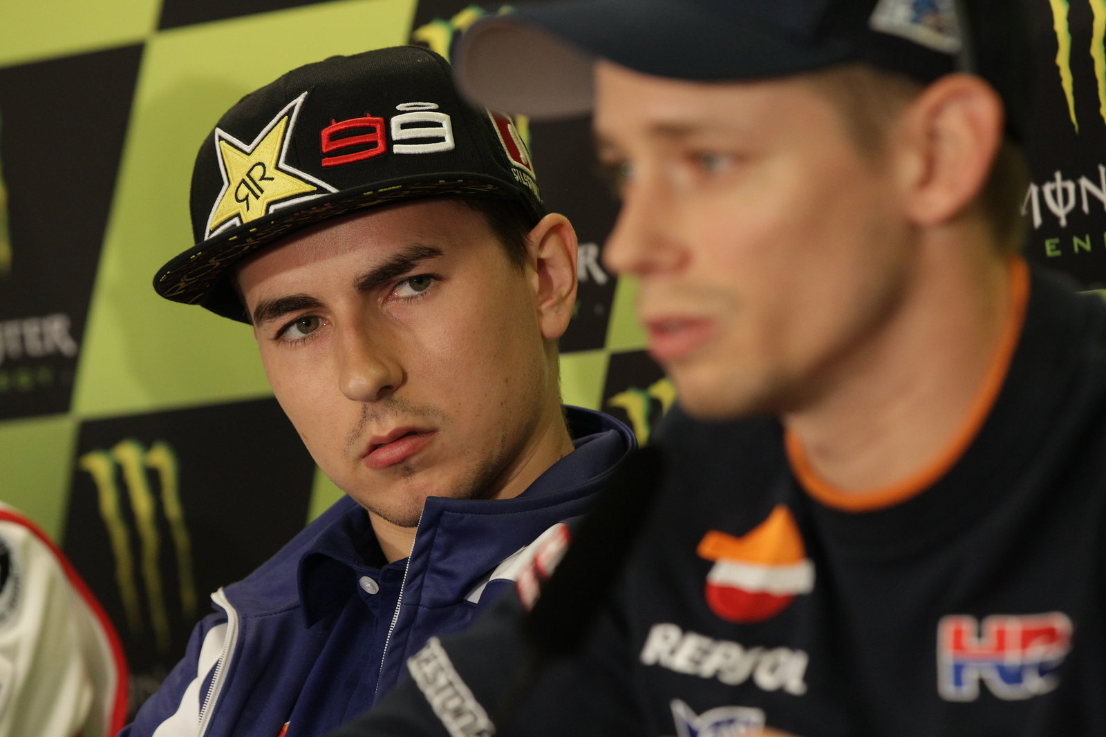 Lorenzo and Stoner, French MotoGP 2012