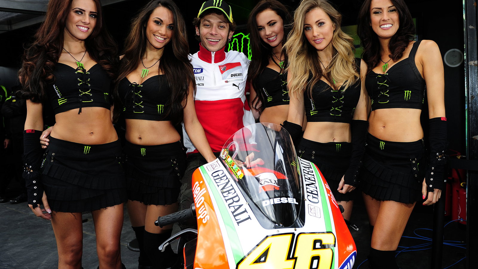 Rossi, Girls, Monster party, French MotoGP 2012, Babe