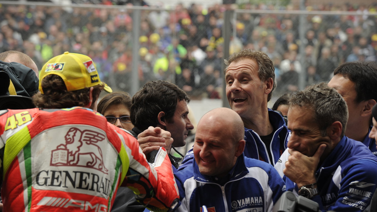 Rossi, Zeelenberg, French MotoGP Race 2012