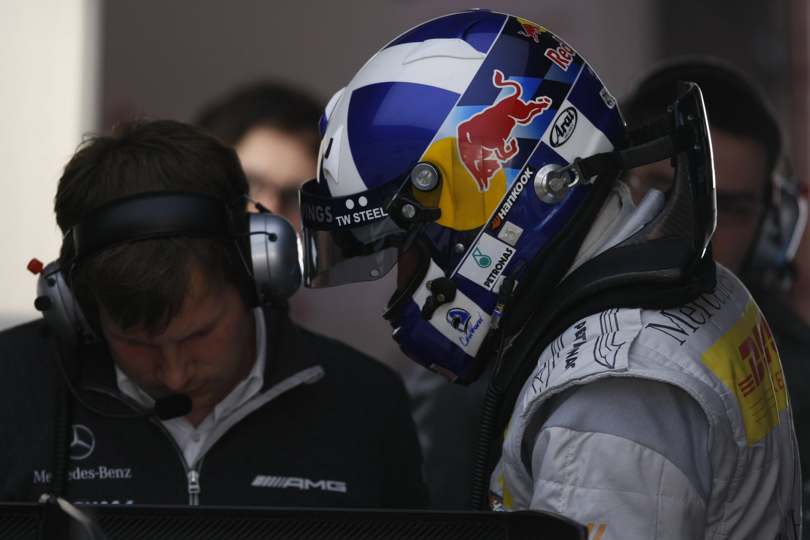 David Coulthard Mucke Mercedes