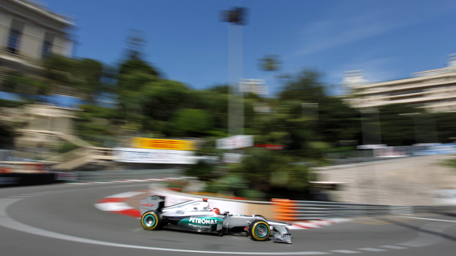 24.05.2012- Free Practice 1, Michael Schumacher (GER) Mercedes AMG F1 W03