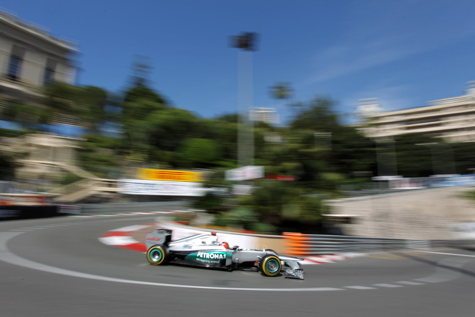 24.05.2012- Free Practice 1, Michael Schumacher (GER) Mercedes AMG F1 W03