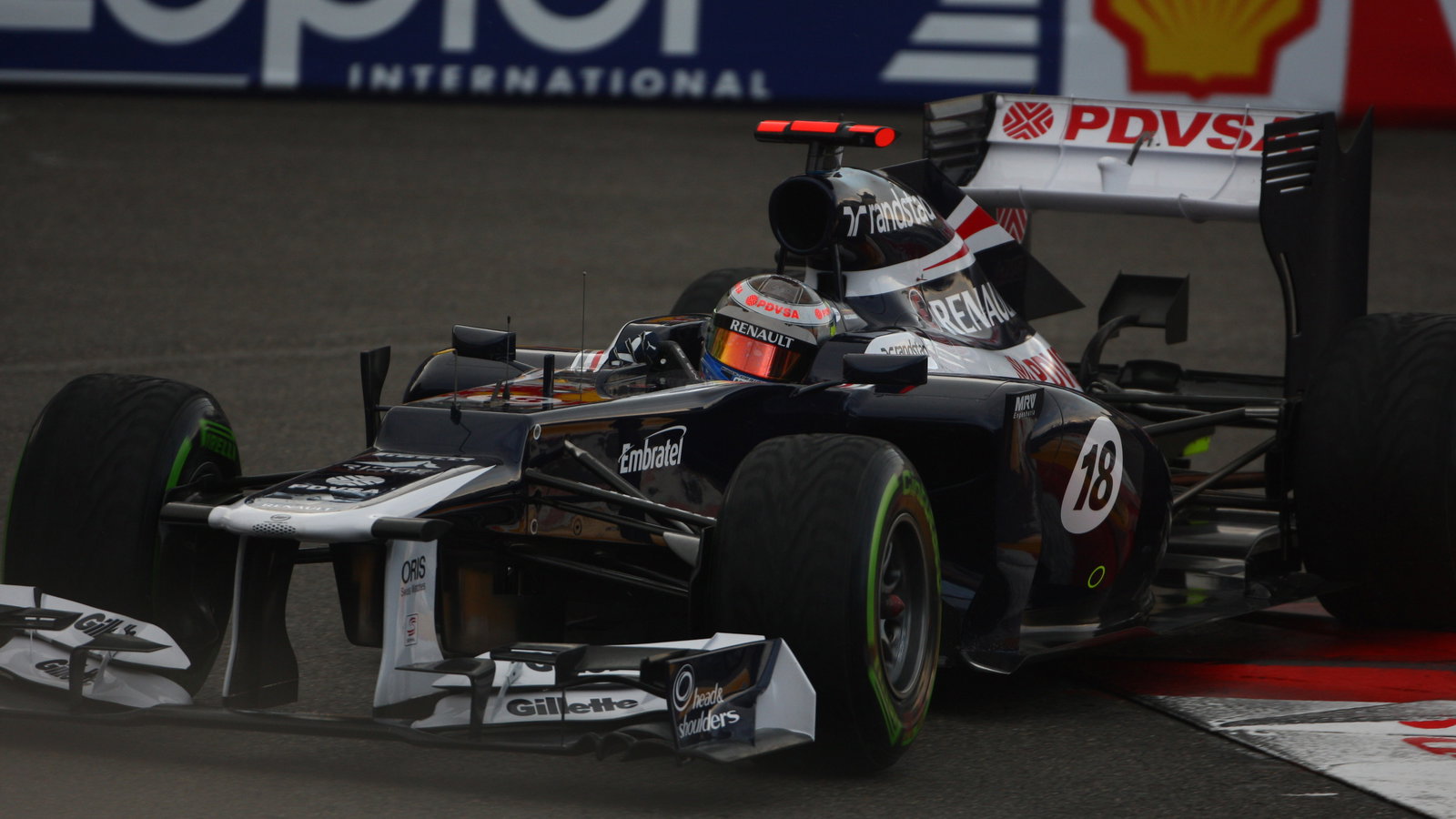 24.05.2012- Free Practice 2, Pastor Maldonado (VEN) Williams F1 Team FW34