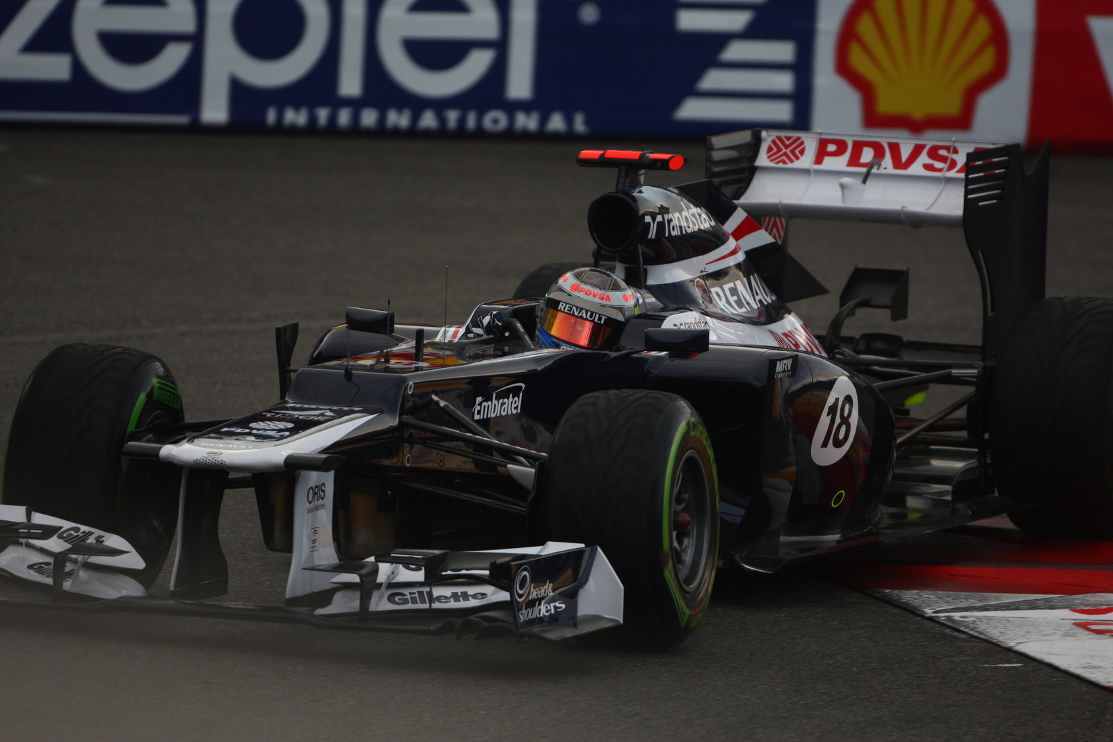 24.05.2012- Free Practice 2, Pastor Maldonado (VEN) Williams F1 Team FW34