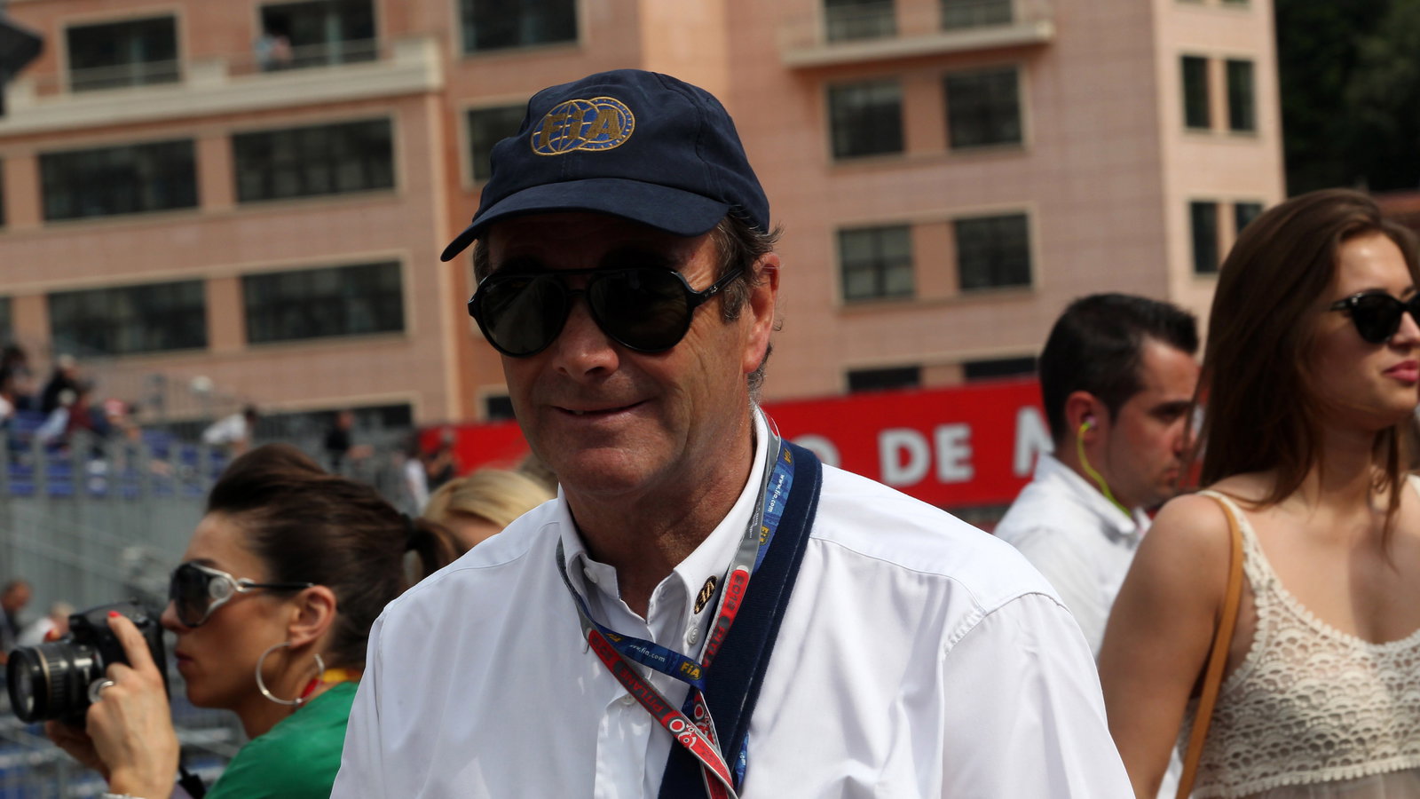 26.05.2012- Nigel mansell (GBR), FIA Steward