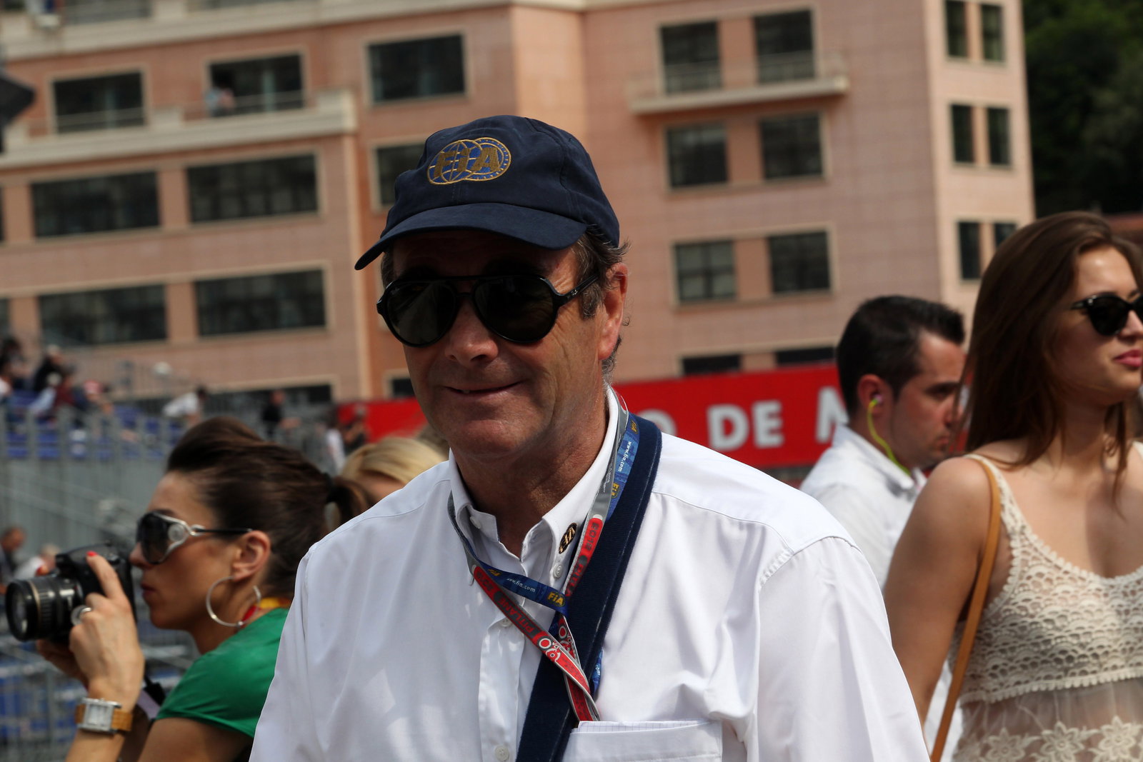 26.05.2012- Nigel mansell (GBR), FIA Steward