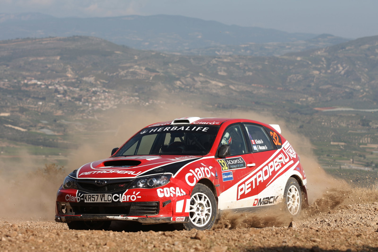 Nicolas Fuchs (PER) Fernando Mussano (ARG), Subaru Impreza