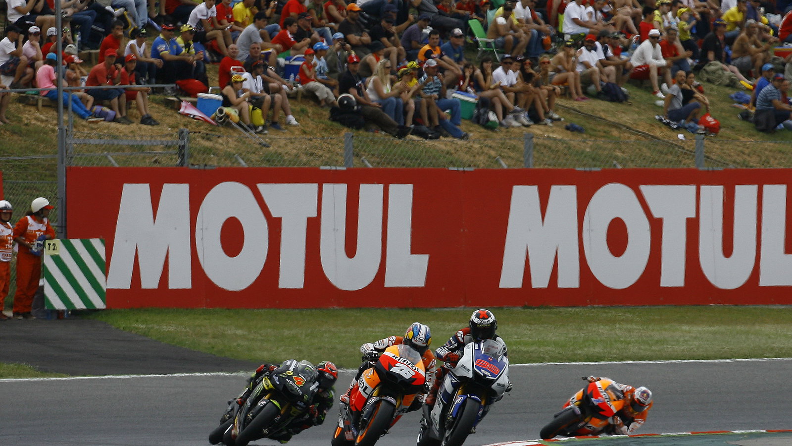 Lorenzo and Pedrosa, Catalunya MotoGP 2012