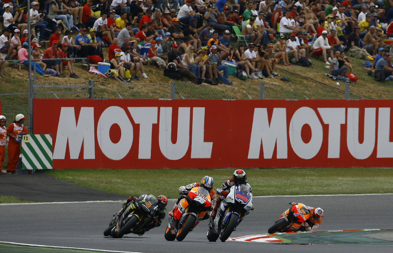 Lorenzo and Pedrosa, Catalunya MotoGP 2012