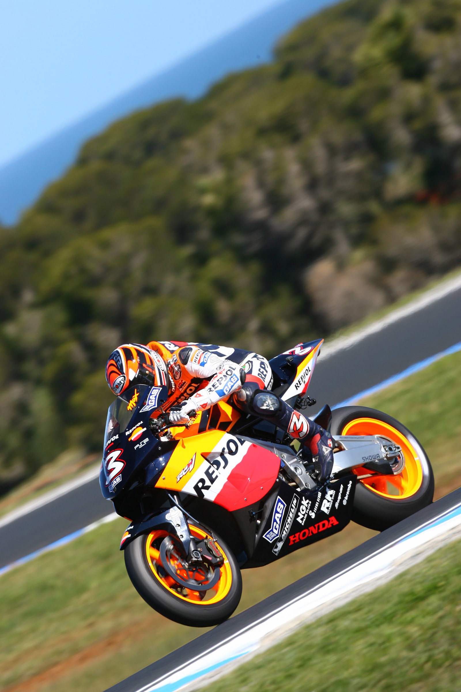 Biaggi, Australian MotoGP, 2005