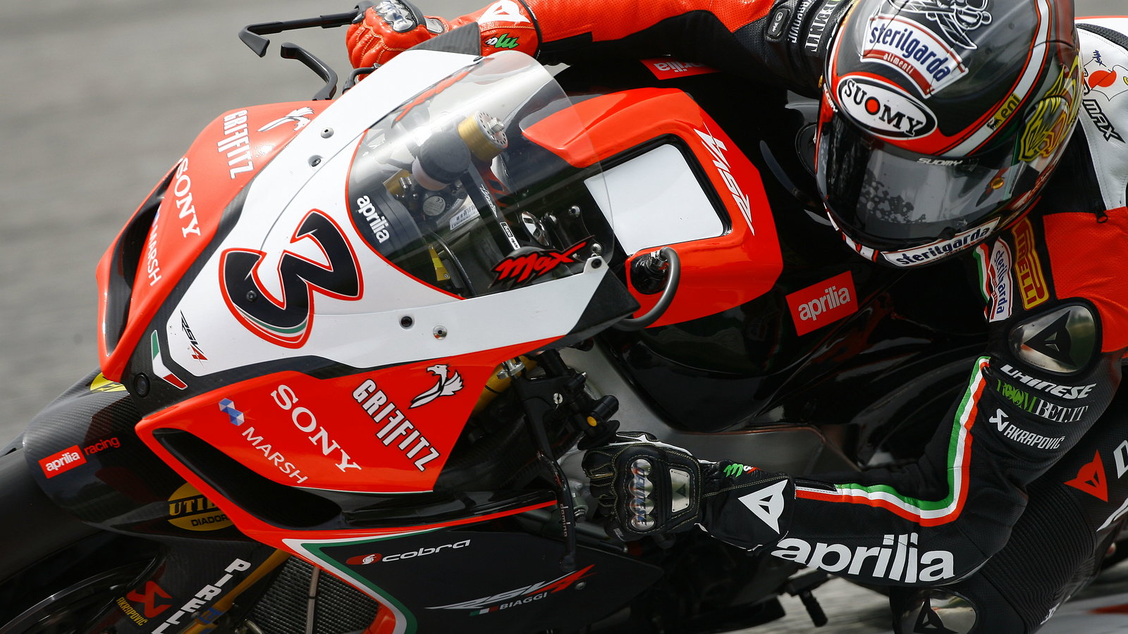 Biaggi, Misano WSBK 2012