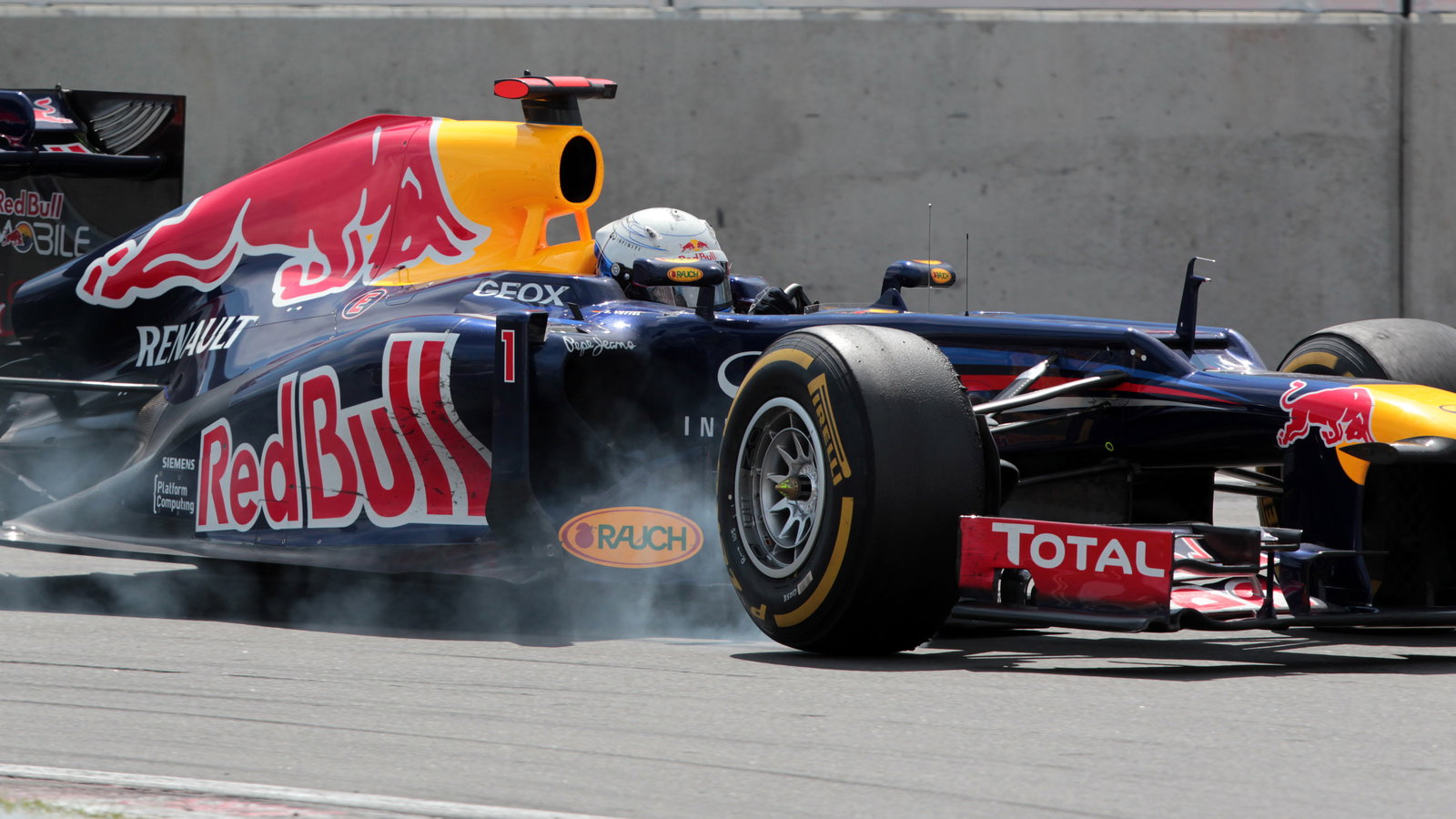 10.06.2012- Race, Sebastian Vettel (GER) Red Bull Racing RB8