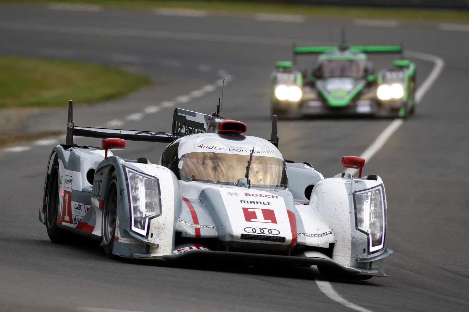 Andre Lotterer/Marcel Fassler/Benoit Treluyer Audi Sport Team Joest Audi R18 E-Tron Quattro