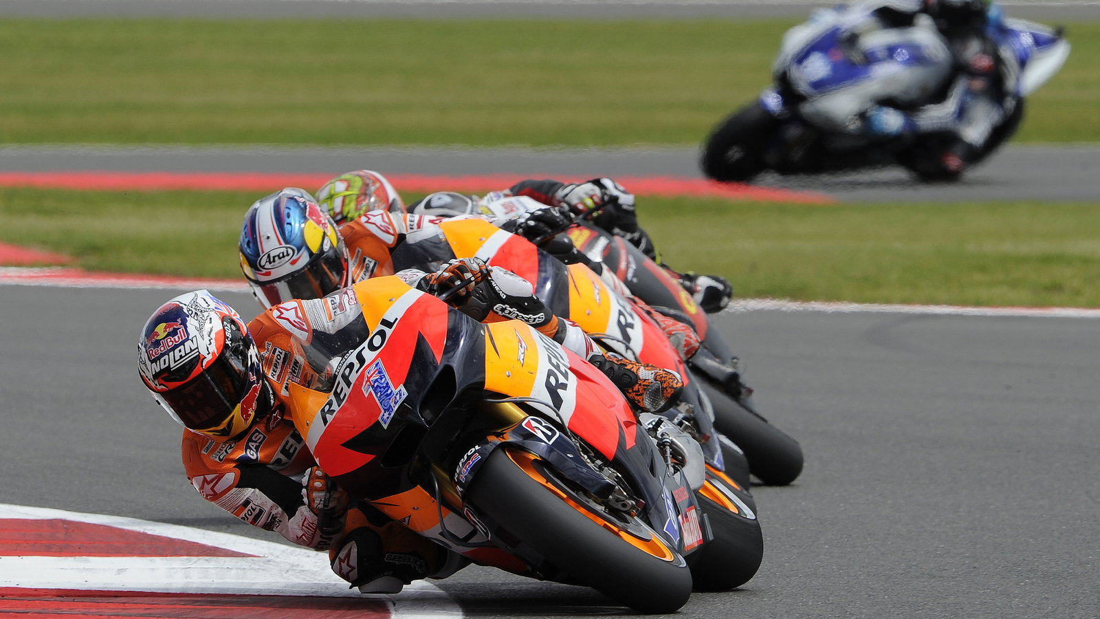 Stoner, British MotoGP Race 2012
