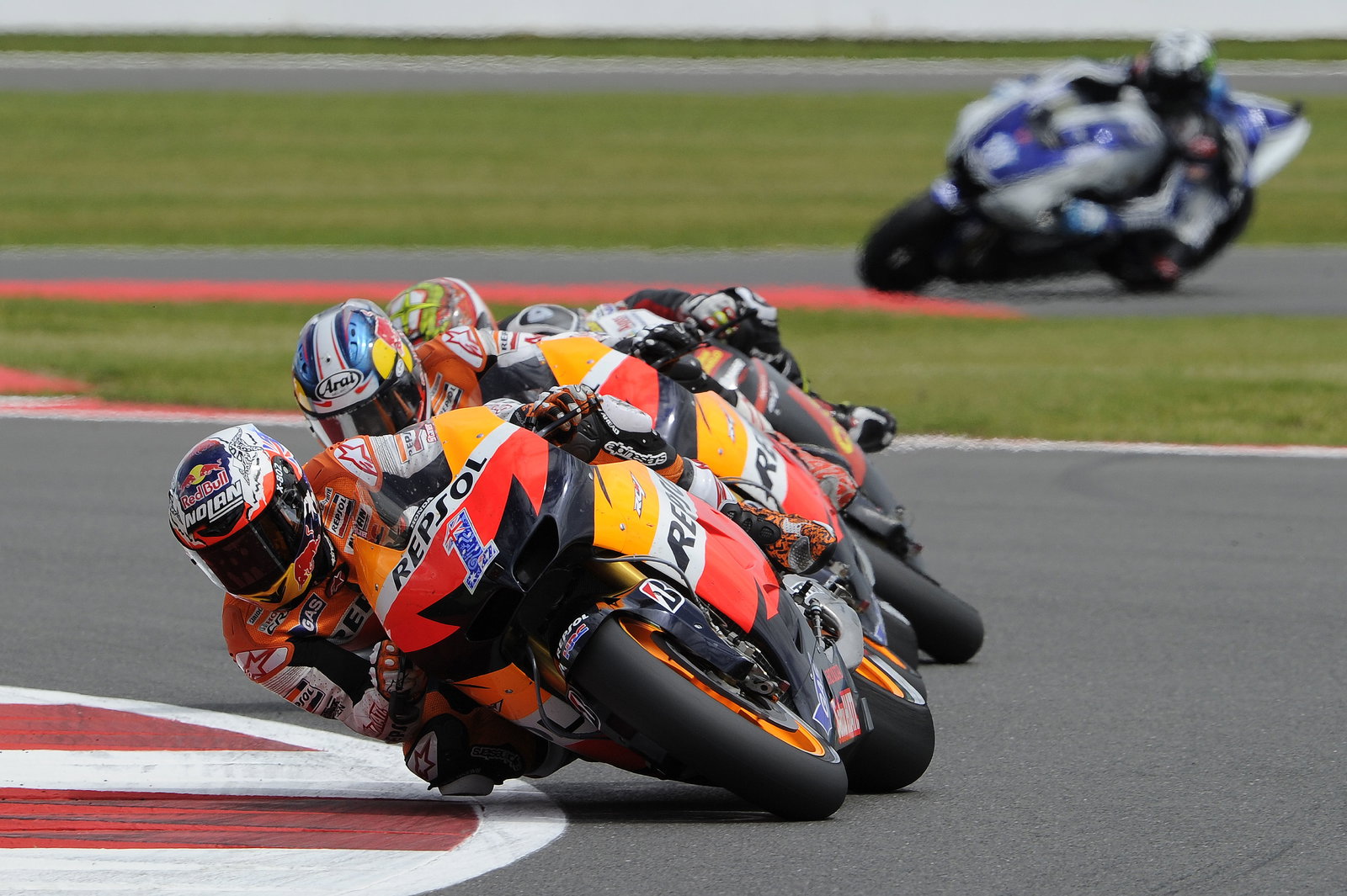 Stoner, British MotoGP Race 2012