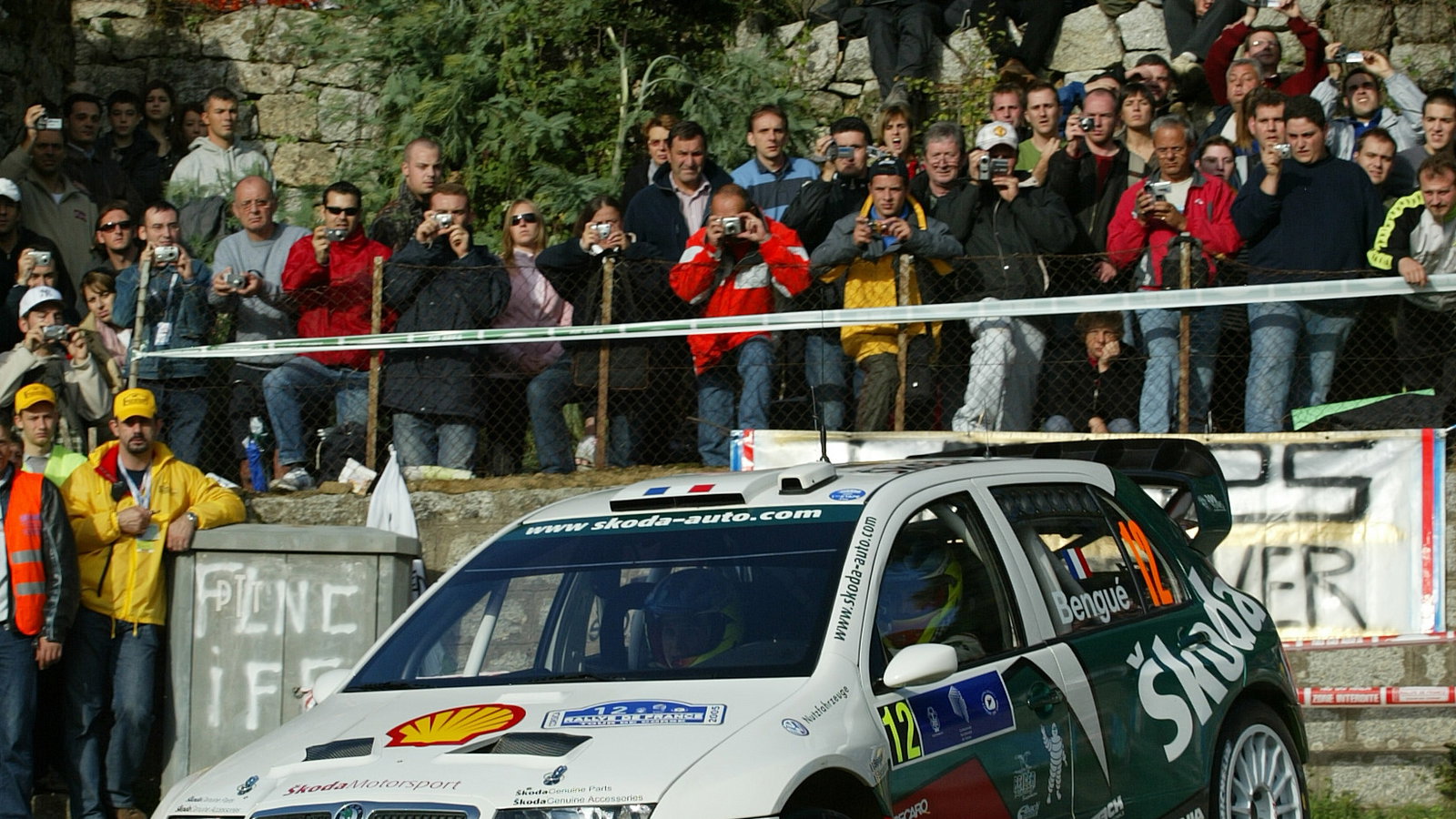 Alex Bengue / Caroline Escudero - Skoda Fabia WRC