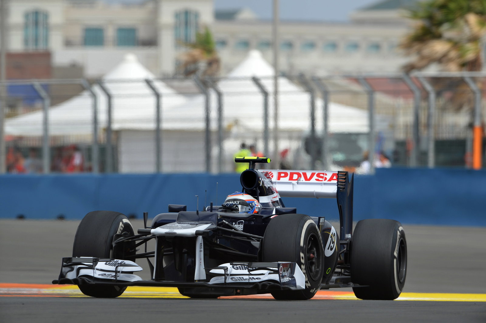 22.06.2012- Free Practice 1, Valtteri Bottas (FIN), Test Driver, Williams F1 Team