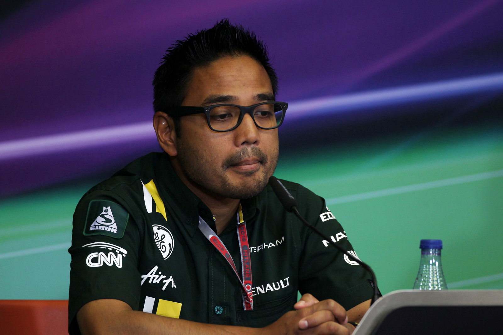 22.06.2012- Press conference, Riad Asmat (MAL) Caterham F1 Chief Executive Officer