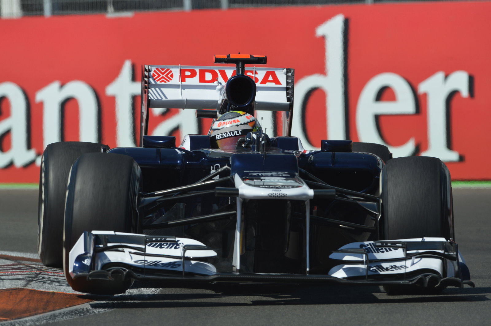 23.06.2012- Free Practice 3, Pastor Maldonado (VEN) Williams F1 Team FW34