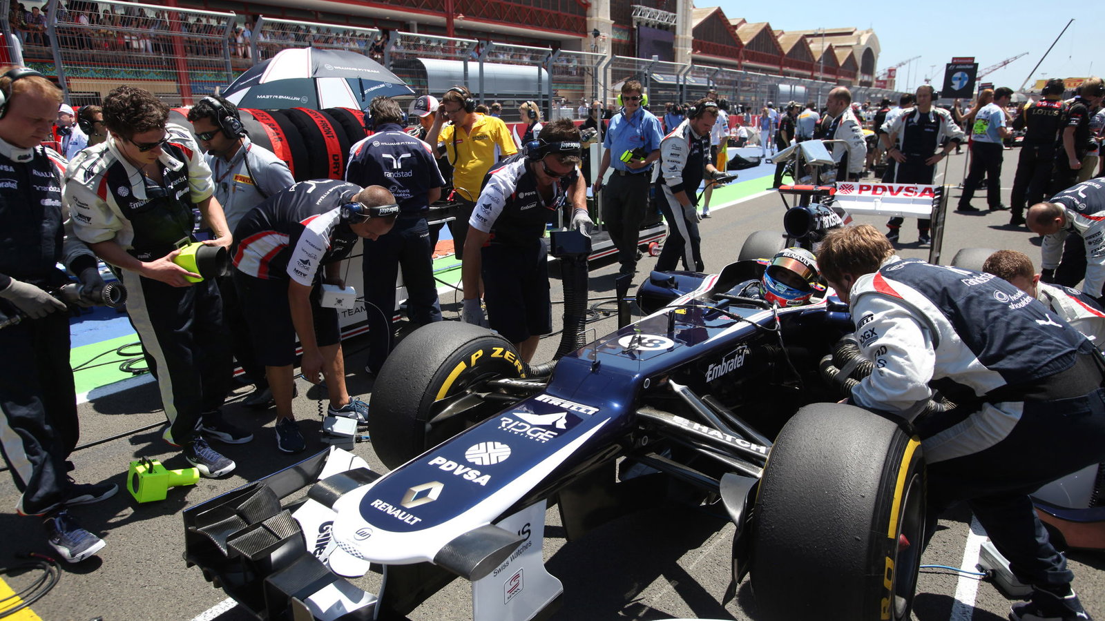 24.06.2012- Race, Pastor Maldonado (VEN) Williams F1 Team FW34