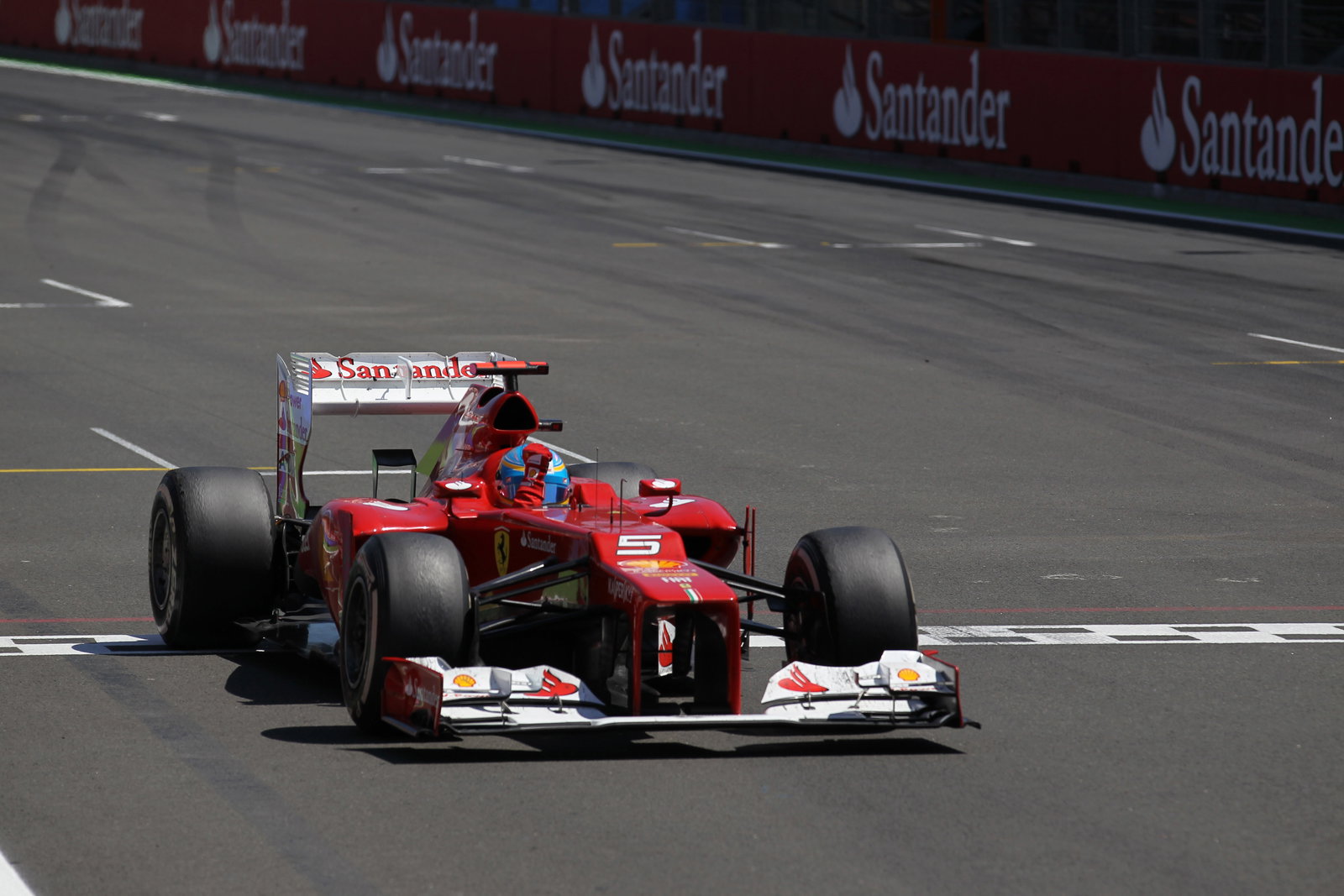 24.06.2012- Race, Fernando Alonso (ESP) Scuderia Ferrari F2012 race winner
