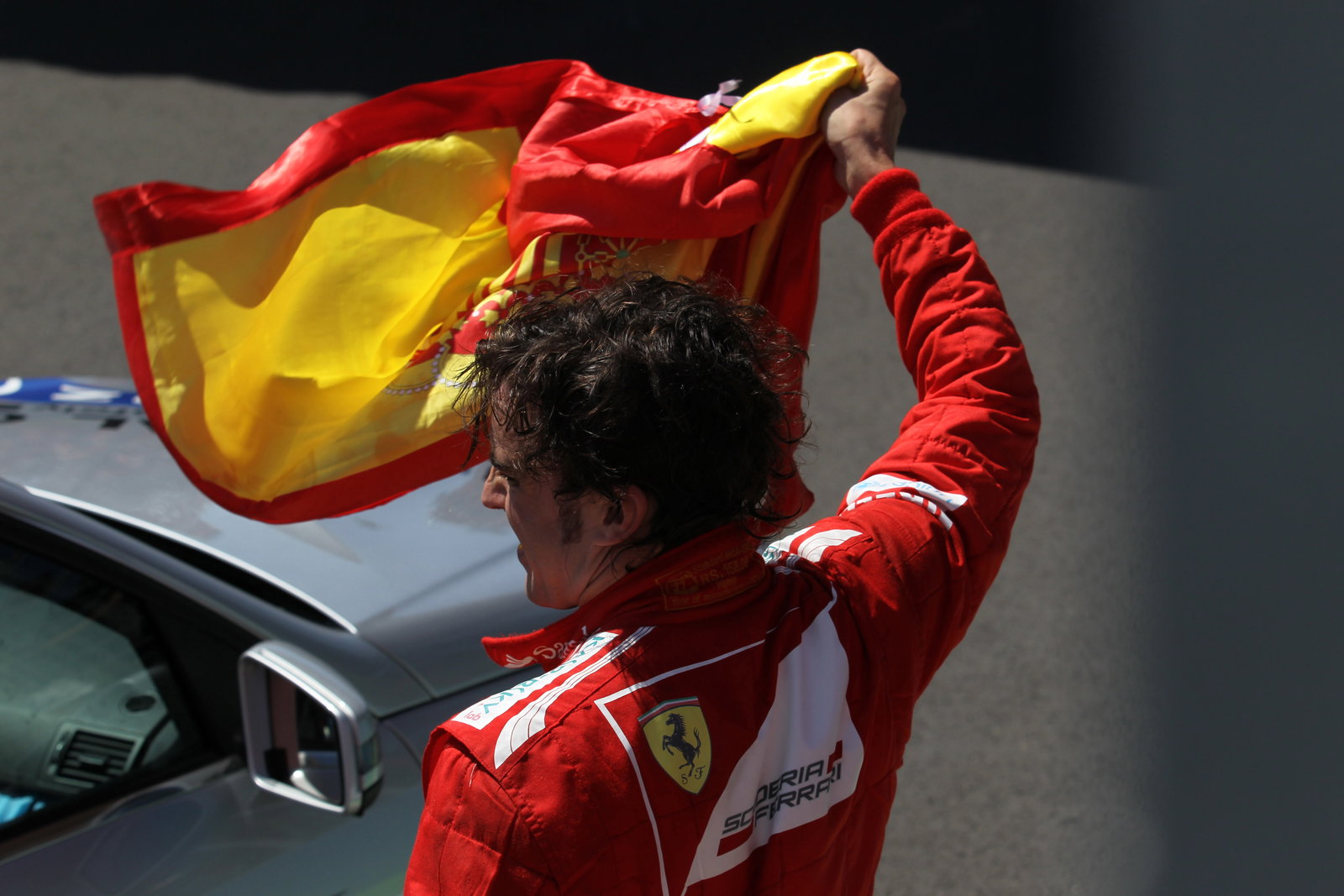 24.06.2012- Race, Fernando Alonso (ESP) Scuderia Ferrari F2012 race winner