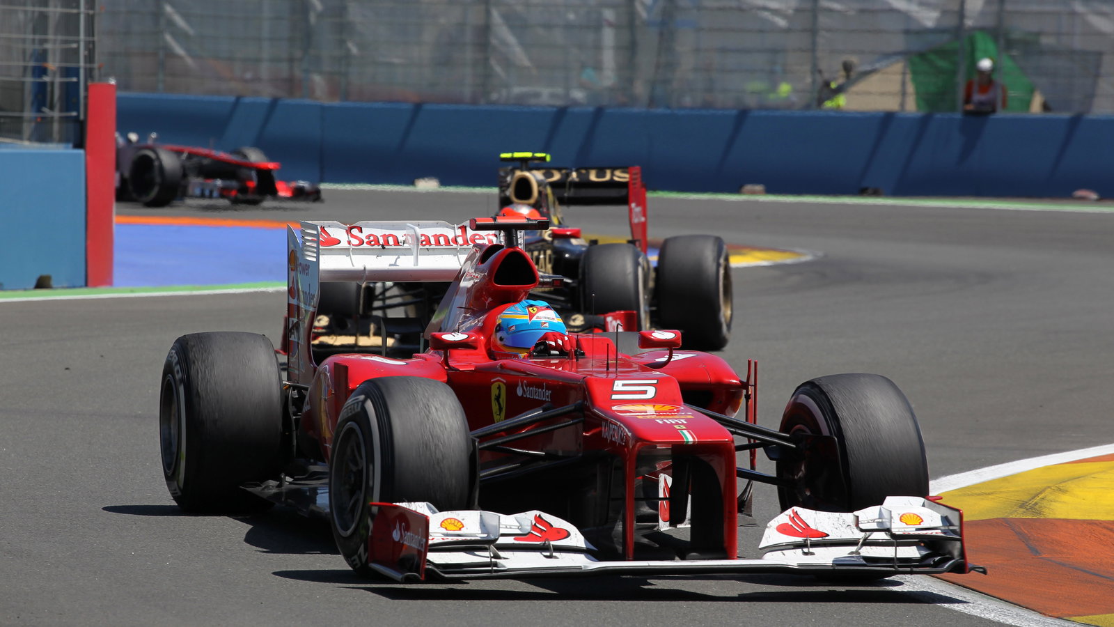 24.06.2012- Race, Fernando Alonso (ESP) Scuderia Ferrari F2012
