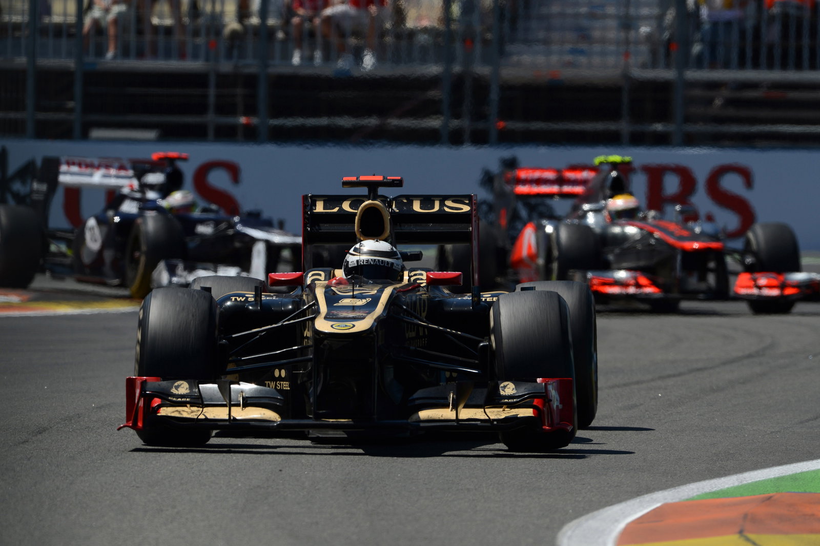 24.06.2012- Race, Kimi Raikkonen (FIN) Lotus F1 Team E20