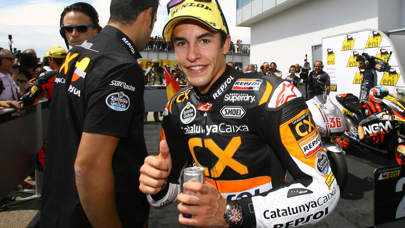 Marquez, Moto2 race, German MotoGP 2012