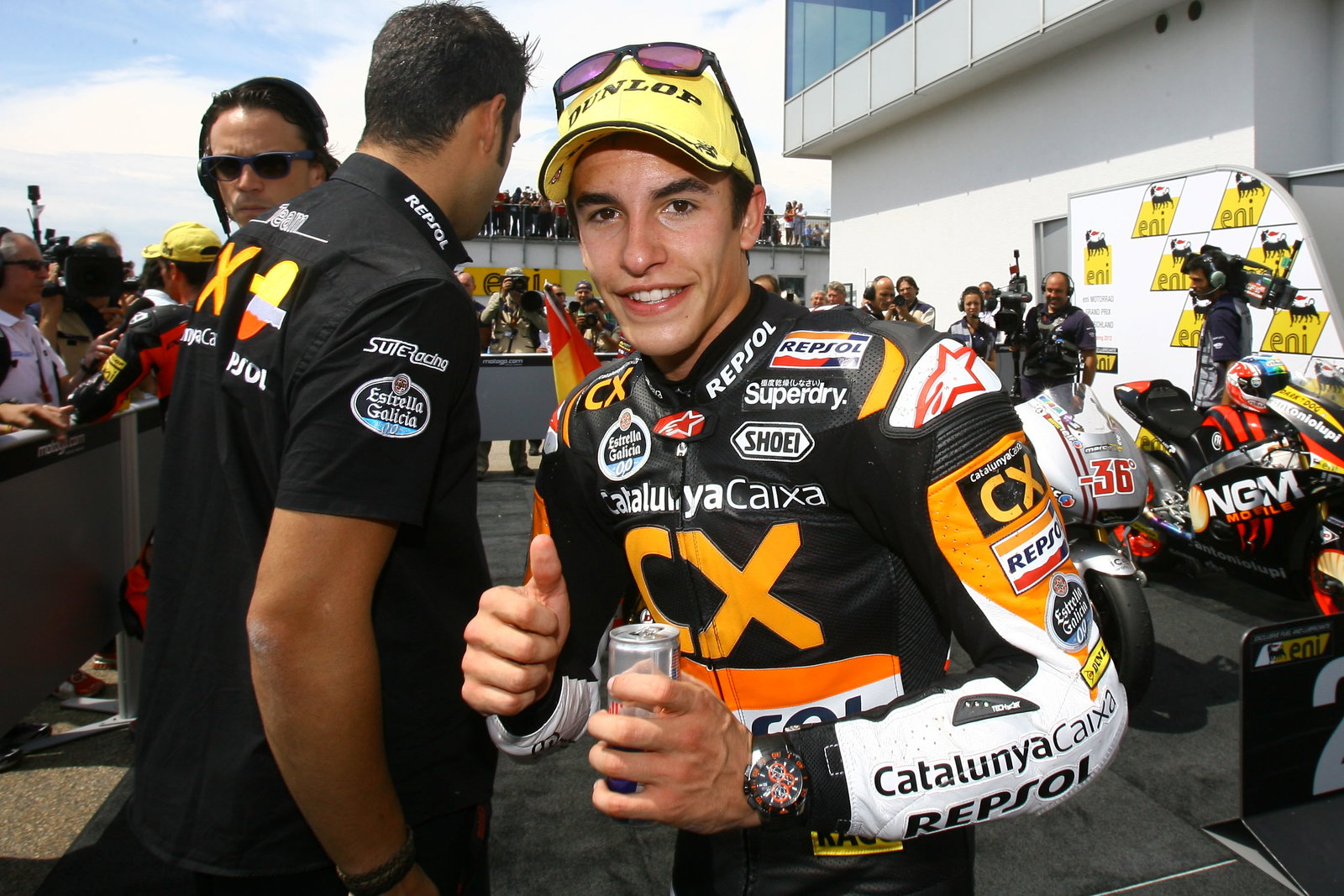 Marquez, Moto2 race, German MotoGP 2012