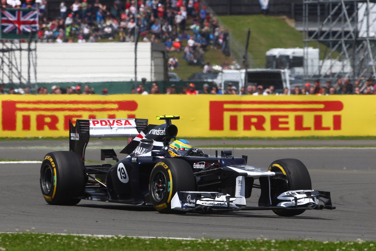 08.07.2012- Race, Bruno Senna (BRA) Williams F1 Team FW34