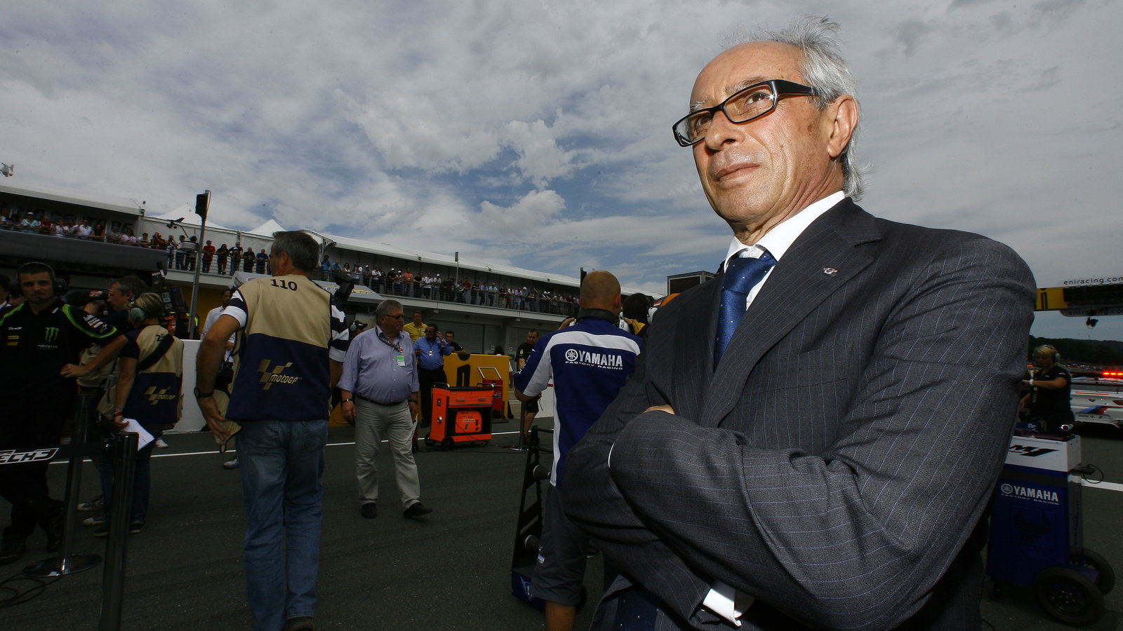 Vito Ippolito, FIM President, German MotoGP 2012